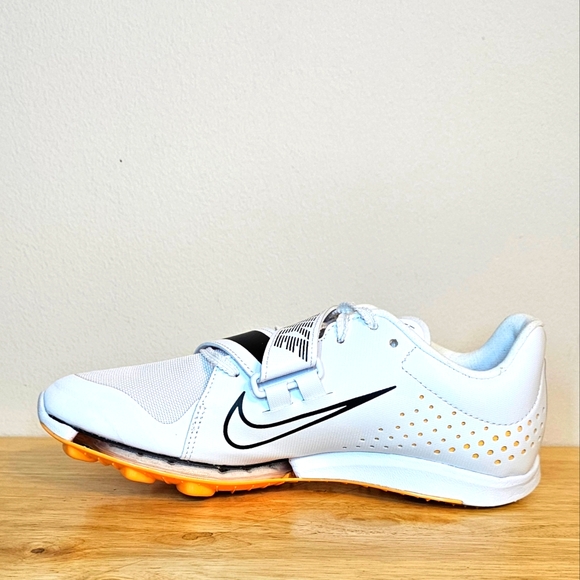 Nike Air Zoom LJ Elite Long Jump White Track Shoes Men's size 5.5 / Women size 7 - Picture 6 of 13